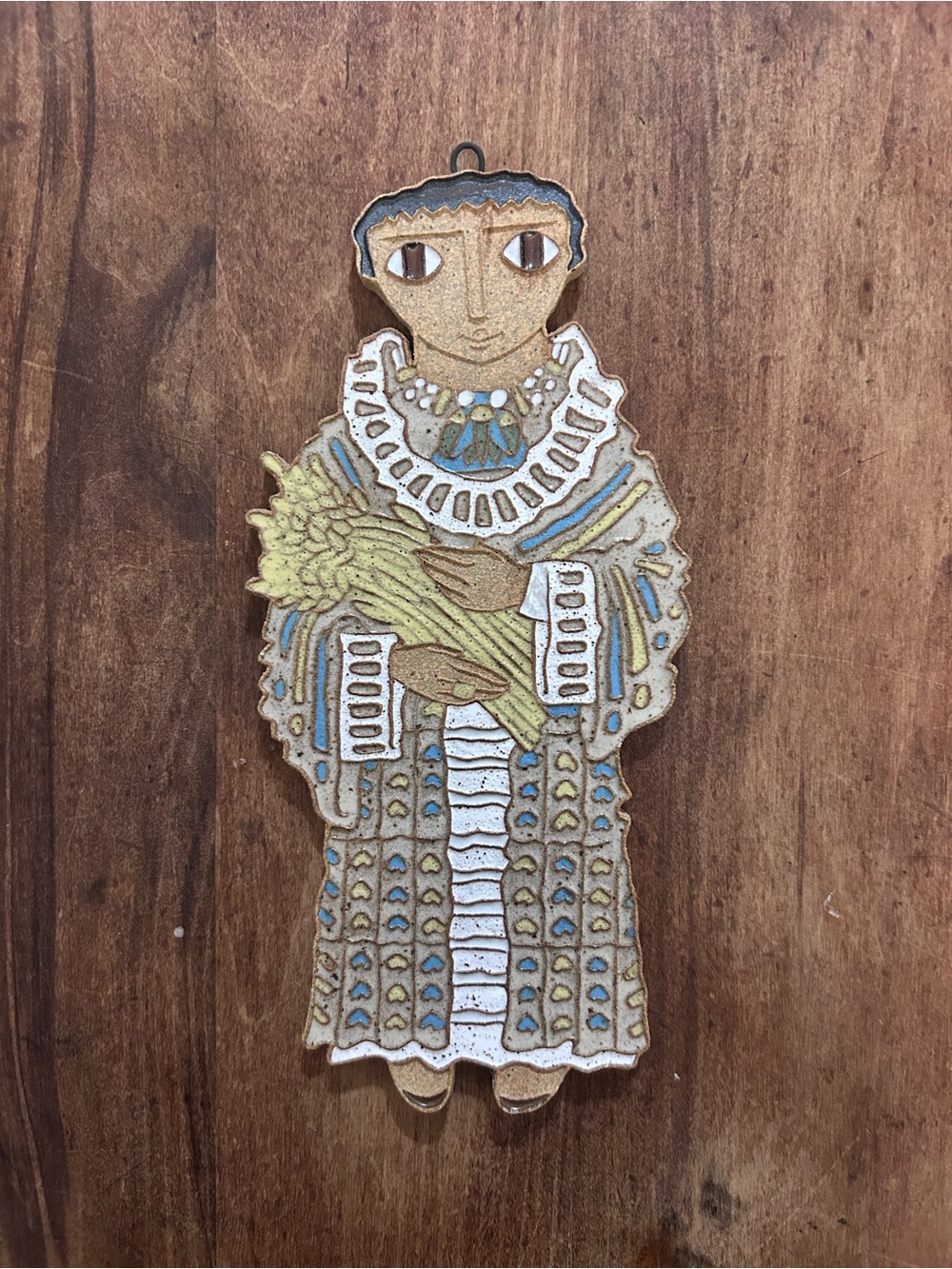 Handcrafted ABBEY CERAMICS St. Andrew's Abbey Joseph & His Coat of Many Colors